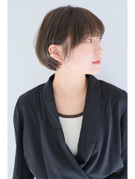 ガリカ 博多(Gallica) 横顔も美しく 大人かわいい小顔ショートボブ