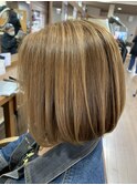ハイライトで白髪をぼかすのがオススメ!