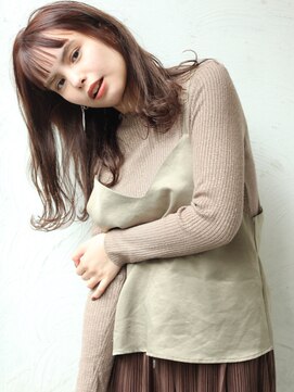 ロイジー(roijir) 表参道roijir オン眉前髪×オレンジベージュ