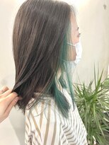 リシェスバイエンヴィー 西宮北口(Riches by ENVY)&nbsp;イヤリングカラー グリーン