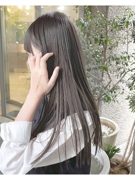 アクアオモテサンドウ(ACQUA omotesando) グレージュ/ミルクティーグレージュ/暗め/ブリーチなし