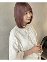 クペウ(cope'u)&nbsp;pink bob