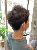 アクアヴィタエ(Aqua vitae) アップバングナチュラルパーマ