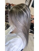 アルマヘア(Alma hair) 【アッシュ系】エアタッチバレイヤージュ