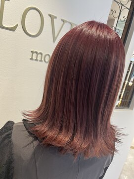 ラビスモア(Lovis moa) 魅力倍増カール/セミディ/シアーカラー/ダークアッシュ/姫カット