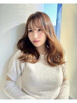 ジエクトカナウ 大阪梅田店(The Ect canow) 大人かわいい/フェザーバング/前髪カール