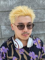 ニアウ 伊勢崎連取店(Niau)&nbsp;ハイトーンスパイキーショート刈り上げボックスショートメンズ