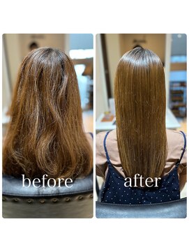 アレッタ 大森町(aletta) 酸性ストレート+細胞補修