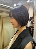 すっきりショートボブ.