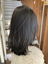 アヴァンス 天王寺店(AVANCE.) ブルーブラック×透明感