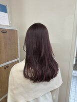 ヘアメイク シンズ ヤシマ(Hair Make SHIN'S YASHIMA) ピンクブラウン/ゆる巻/ナチュラルカラー/高松