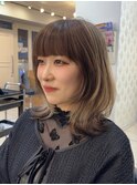 ブリーチ必須ルーツカラー×ウルフカットで個性派スタイル
