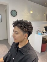 ミチオノザワヘアサロンギンザ 静岡店(Michio Nozawa HAIR SALON Ginza)&nbsp;スパイラルオールバック/スパイラルパーマ/スパイラル巻き