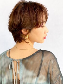 ニューヨークニューヨーク マザーズ エビスタ西宮店(NYNY Mothers)の写真/[阪神西宮/エビスタ1F]美しく魅せるショートヘア★360度どこから見ても可愛いカットで魅力を引き出します♪
