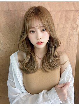 オリジンズヘアーセカンド 守谷店(Origins hair 2nd) 韓国風ヘア×白髪ぼかしカラー×BYKARTE TR