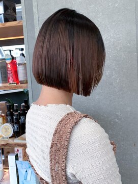 ロンド 表参道店(Lond) ◇ボブ 縮毛矯正 顔周りカット 表参道 髪質改善