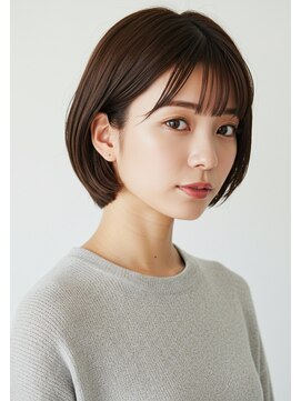 グルグル 本八幡店(GULGUL) ショート/ブリーチなしカラー/前髪/白髪ぼかし/本八幡