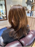 無造作セミロング