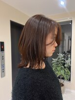 エトレ(ETRE)&nbsp;ミディアムレイヤー/簡単スタイリングヘア/艶髪ブラウン
