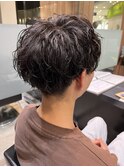 刈り上げマッシュ×ツイストスパイラル