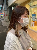 美容室ヒラトヤ 仙北店&nbsp;20代30代40代大人かわいいゆるふわ愛され暗髪×シルキーベージュ