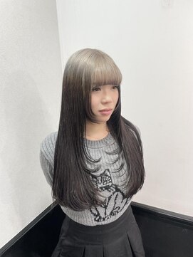 アオ(AO。) ルーツカラー/デザインカラー/ロングレイヤー