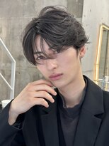 サイン メンズ 表参道(SIGN men's)&nbsp;センターパートフェザーカットパーマダウンパーマ