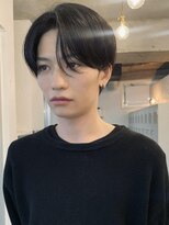 韓国センターパートニュアンスパーマフェザーパーマメンズカット
