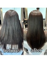 ルミス 銀座(Lumis) ストレートスタイル/艶髪/髪質改善/縮毛矯正/銀座/東銀座