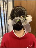 ロングヘアセット