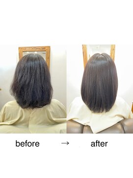 アミエ(ami e) 髪質改善カット・髪質改善・縮毛矯正・白髪染め・白髪ぼかし