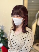 ロンドルピナス 小倉(Lond Lupinus)&nbsp;ブルーブラック/ワイドバング/美髪のススメ/外ハネボブ/北九州