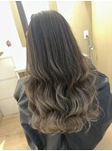 グラデーション×ハイライト/バレイヤージュ