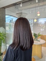 ワッカ(wacca)&nbsp;セミロング　美髪　髪質改善　艶髪カラー