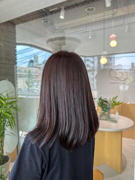 ワッカ(wacca) セミロング　美髪　髪質改善　艶髪カラー