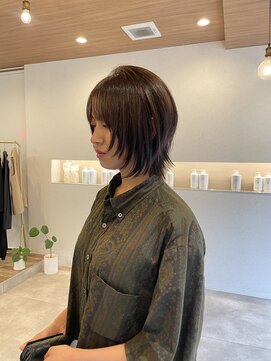 ウタリ(utari) ロング→ハッシュカット【難波 桜川/髪質改善】