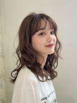 ジョエミバイアンアミ(joemi by Un ami)&nbsp;ミディアムパーマ / レイヤーパーマ / ベージュカラー