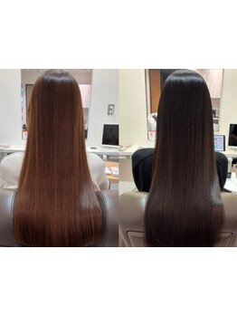 ”髪質改善極上美髪ヘアエステ”で叶う圧倒的な艶と手触り♪年齢と共に出てくる悩みを解消し理想のヘアへ◎