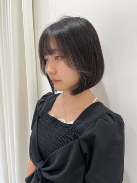 サボ(sabo) 韓国ヘア/顔まわり/韓国レイヤー/前髪カット/小顔/韓国風