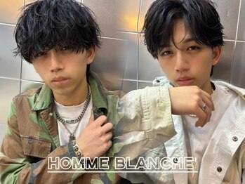 HOMME BLANCHE’ 【オム　ブランシェ】