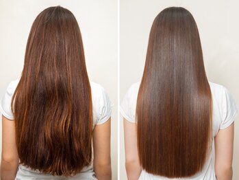 hum 立川【ハム】髪質改善・酸性ストレート・縮毛矯正の写真/思わず触れたくなるストレート[立川/立川駅/髪質改善/縮毛矯正/酸性ストレート/レイヤーカット/前髪カット]