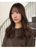 ＊オリーブブラウン／ブリーチなし／小顔／上田一眞