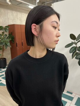 ノエ(noe) ショートボブ/レイヤーカット/ダブルカラー/ブリーチ/栄h267