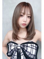 アンシェネ(Enchainee)&nbsp;グレージュレイヤースタイル