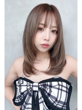 アンシェネ(Enchainee) グレージュレイヤースタイル