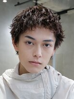 テン 心斎橋(tenn.)&nbsp;心斎橋スパイキーショートアップバングツーブロック短髪30代40代