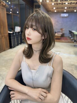 ロンドカスティーヨ 四日市(Lond castillo) 【佐京】美髪カラー　韓国　レイヤー　艶髪　髪質改善