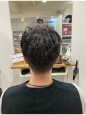前髪下ろしパーマ