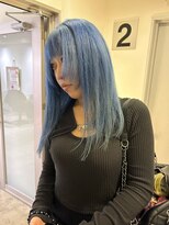 ノル 栄矢場町(nol)&nbsp;顔まわりレイヤー×ブルー