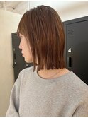 ショートボブ切りっぱなしボブレイヤーカット髪質改善縮毛矯正